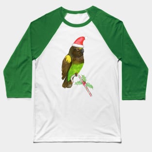 Meyer's parrot Christmas style Baseball T-Shirt